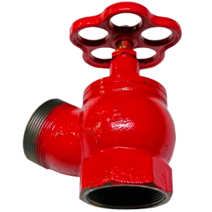 Фото 52 - Клапан пожарный (кран) КПЧ 50-2 чугунный 125° цапка - цапка.